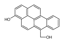 6-(hydroxymethyl)benzo[a]pyren-3-ol结构式