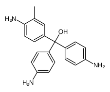 (4-amino-3-methyl-phenyl)-bis(4-aminophenyl)methanol Structure