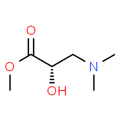 Propanoic acid, 3-(dimethylamino)-2-hydroxy-, methyl ester, (S)- (9CI) picture