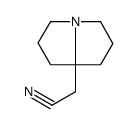 2-(Hexahydro-1H-pyrrolizin-7a-yl)acetonitrile Structure