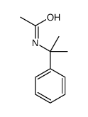N-(2-phenylpropan-2-yl)acetamide结构式