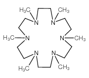 1,4,7,10,13,16-六甲基-1,4,7,10,13,16-六氮杂环十八烷结构式