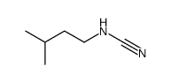 3-methyl butyl cyanamide Structure