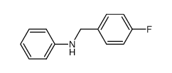 4-fluoro-N-phenylbenzenemethanamine Structure