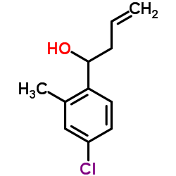 4-(4-CHLORO-2-METHYLPHENYL)-1-BUTEN-4-OL结构式