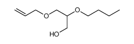 3-(allyloxy)-2-butoxypropan-1-ol结构式