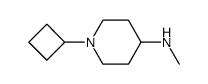 1-cyclobutyl-N-methylpiperidin-4-amine Structure