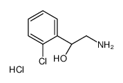 (R)-2-AMINO-1-(2-CHLOROPHENYL)ETHANOL HYDROCHLORIDE structure