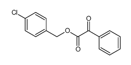 4-chlorobenzyl 2-oxo-2-phenylacetate Structure