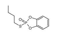 2-butylsulfanyl-1,3,2λ5-benzodioxaphosphole 2-oxide Structure
