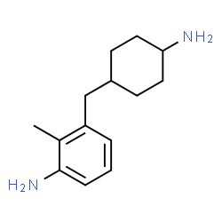 3-[(4-aminocyclohexyl)methyl]-o-toluidine structure