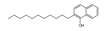 2-Undecyl-[1]naphthol结构式