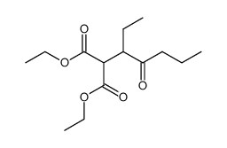 ethyl-1,oxo-2 pentyl malonate d'ethyle Structure