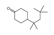 4-(2,4,4-trimethylpentan-2-yl)cyclohexan-1-one Structure