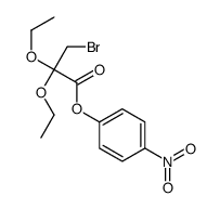 4-NITROPHENYL 3-BROMO-2,2-DIETHOXYPROPIONATE picture