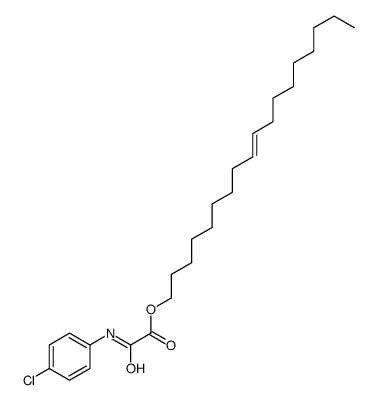 octadec-9-enyl 2-(4-chloroanilino)-2-oxoacetate Structure