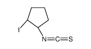 (1R,2R)-1-iodo-2-isothiocyanatocyclopentane结构式