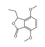3-ethyl-4,7-dimethoxy-3H-2-benzofuran-1-one Structure