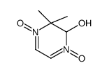 Pyrazinol, 2,3-dihydro-3,3-dimethyl-, 1,4-dioxide (9CI) structure