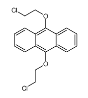 9,10-bis(2-chloroethoxy)anthracene结构式