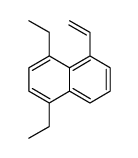 5-ethenyl-1,4-diethylnaphthalene Structure