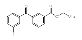 3-ETHOXYCARBONYL-3'-IODOBENZOPHENONE picture