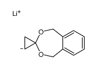 lithium,spiro[1,5-dihydro-2,4-benzodioxepine-3,1'-cyclopropane]结构式