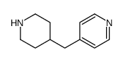 Pyridine, 4-(4-piperidinylmethyl)- Structure