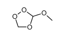 3-methoxy-1,2,4-trioxolane结构式