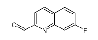 7-fluoroquinoline-2-carbaldehyde Structure