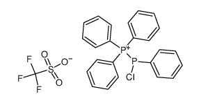 [Ph3P-PPhCl][OTf] Structure
