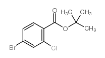 tert-butyl 4-bromo-2-chlorobenzoate Structure