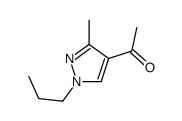 1-(3-methyl-1-propylpyrazol-4-yl)ethanone structure