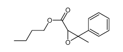 butyl 3-methyl-3-phenyloxirane-2-carboxylate结构式