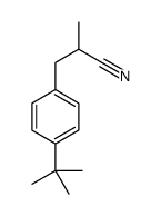 3-(4-tert-butylphenyl)-2-methylpropanenitrile Structure