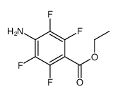 Benzoic acid, 4-amino-2,3,5,6-tetrafluoro-, ethyl ester结构式