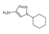 4-氨基-1-环己基吡唑结构式