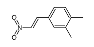 3,4-dimethyl-[(1E)-2-nitroethenyl]benzene结构式