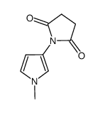 N-(1-methyl-1H-pyrrol-3-yl)succinimide Structure