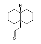 cis-9-Decalylacetaldehyd Structure