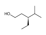 (3S)-3-ethyl-4-methyl-1-pentanol Structure