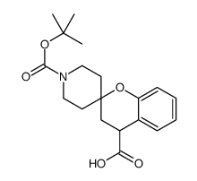 1'-(TERT-BUTOXYCARBONYL)SPIRO[CHROMAN-2,4-PIPERIDINE]-4-CARBOXYLIC ACID Structure