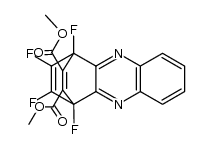 dimethyl 1,4-dihydro-1,4,11,12-tetrafluoro-1,4-ethenophenazine-2,3-dicarboxylate结构式