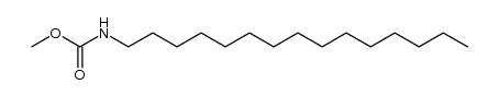 pentadecyl-carbamic acid methyl ester结构式