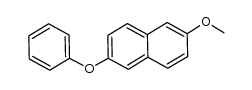 2-methoxy-6-phenoxynaphthalene Structure