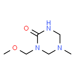 1,3,5-Triazin-2(1H)-one,tetrahydro-1-(methoxymethyl)-5-methyl-(9CI)结构式