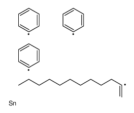 dodec-1-en-2-yl(triphenyl)stannane结构式