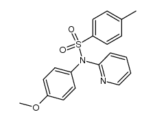 2-p-(N-p-tosyl)anisidino-pyridine Structure