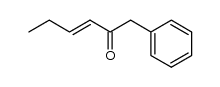 (E)-1-phenylhex-3-en-2-one结构式