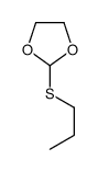 2-propylsulfanyl-1,3-dioxolane Structure